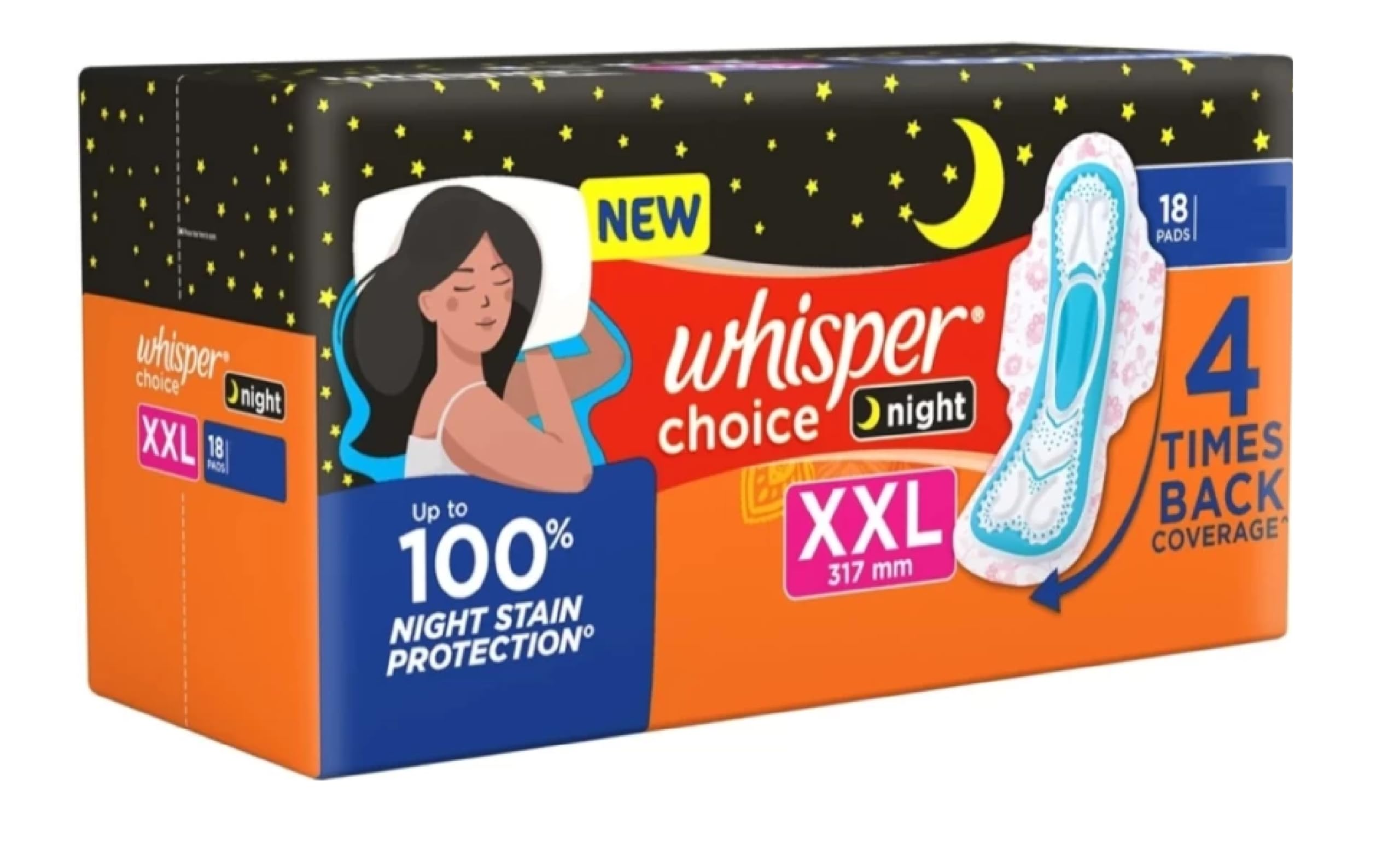WHISPER - CHOICE NIGHT XXL