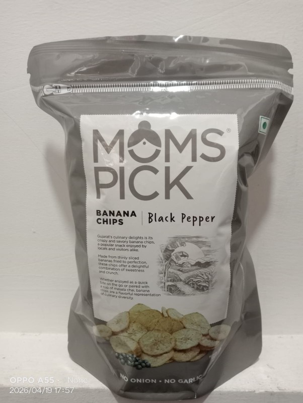 MOMS PICK - BLACK PEPPER BANANA CHIPS