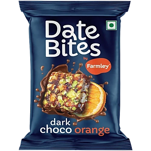 DATE BITES DARK CHOCO ORANGE