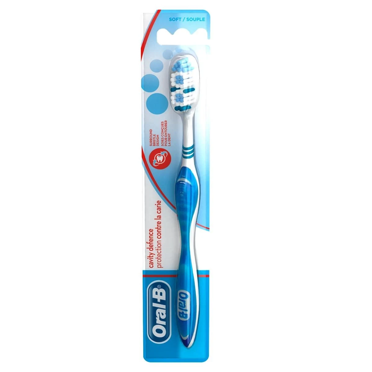 ORAL-B - TOOTH BRUSH CAVITY DEFENCE DEEP CLEAN MEDIUM